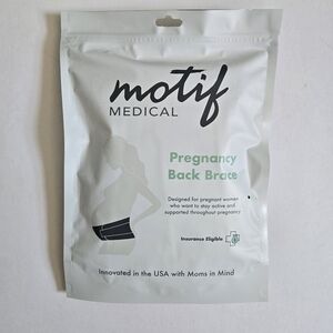 Motif Medical pregnancy back brace size small